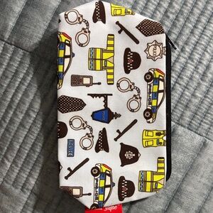 Police Theme Make-Up Bag/Pouch